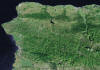 Landsat ETM Image Northwest Puerto Rico